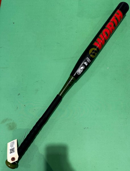 Black 2020 Worth Krecher Composite Bat (-7) Composite 27 oz 34" (Used)