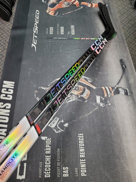 2 PACK | P29 | 75 Flex NEW! Senior CCM Jetspeed FT6 Pro Left Hand Hockey Stick Pro Stock