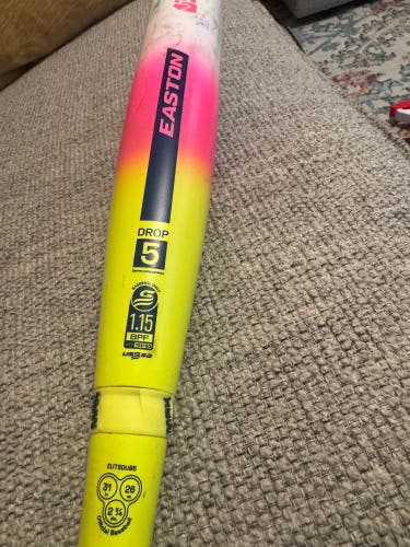 2025 Easton The Dub Composite USSSA Certified Bat (-5) 26 oz 31" (Used)