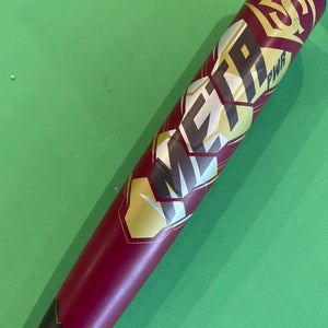 Used 2021 Louisville Slugger Meta PWR Bat BBCOR Certified (-3) 31 oz 34"