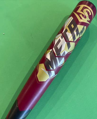 Used 2021 Louisville Slugger Meta PWR Bat BBCOR Certified (-3) 31 oz 34"