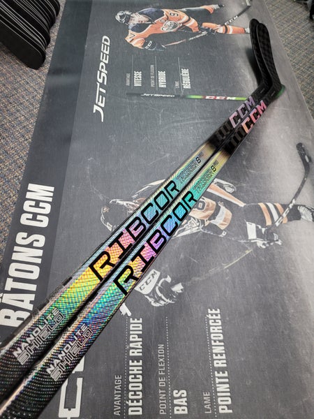 2 PACK | P90M | 80 Flex NEW! Senior CCM RibCor Trigger 8 Pro Left Hand Hockey Stick Pro Stock