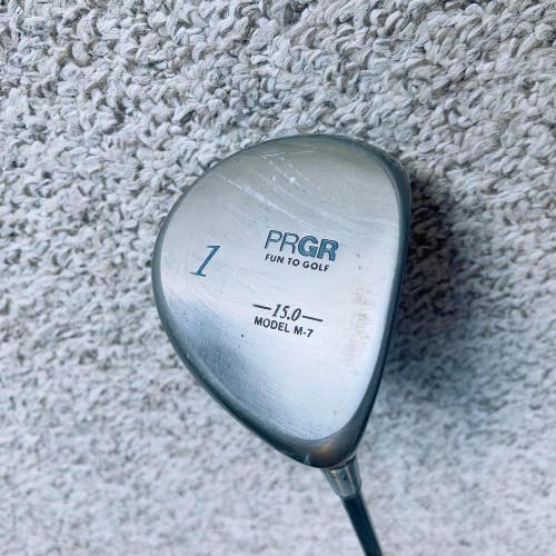 Women's PRGR 15 Degree Model M-7 Driver Ladies Golf Club