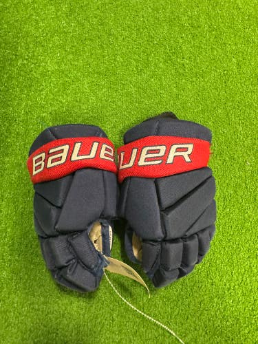 Blue Youth Bauer Vapor Elite Gloves 9" (Used)