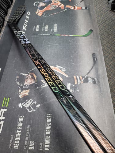 2 PACK | P28M | 75 Flex NEW! Senior CCM Jetspeed FT7 Pro Right Handed Hockey Stick P28M Pro Stock