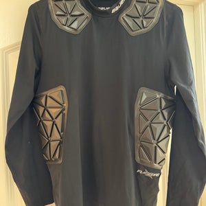 Bauer S20 Elite padded goalie base layer Shirt (Youth Large) (Used)
