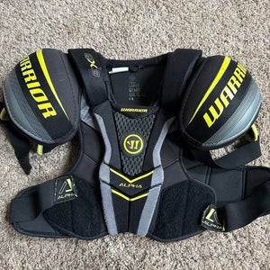 Large Warrior Alpha QX3 Shoulder Pads (Used)
