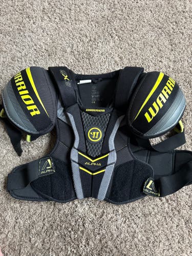 Large Warrior Alpha QX3 Shoulder Pads (Used)