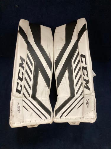 CCM Axis 1.5 Goalie Leg Pads | Junior 26"