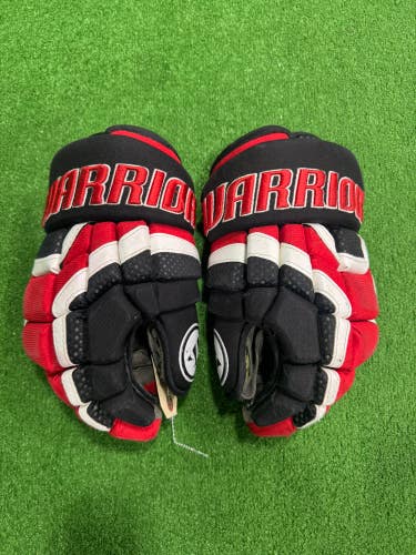 Red Senior Warrior Covert DT2 Gloves 13" (Used)