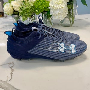 Under Armour Blur Smoke 2.0 MC "Midnight Navy" Football Cleats - Men's 14