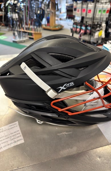 Cascade XRS Pro (Used) Black Helmet lacrosse lax player helmet OSFM