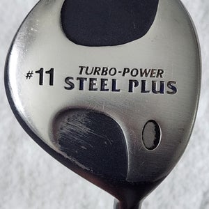 Turbo Power Steel Plus #11 Fairway Wood RH; Graphite Shaft