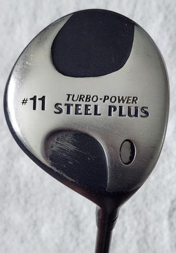 Turbo Power Steel Plus #11 Fairway Wood RH; Graphite Shaft