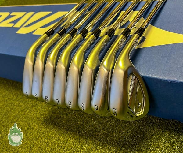 Used RH Mizuno JPX 925 Hot Metal Irons 4-PW/GW 950GH Neo Stiff Steel Golf Set