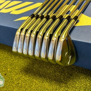 Used RH Mizuno Pro 241 Forged Irons 3-PW KBS 120g Stiff Flex Steel Golf Set