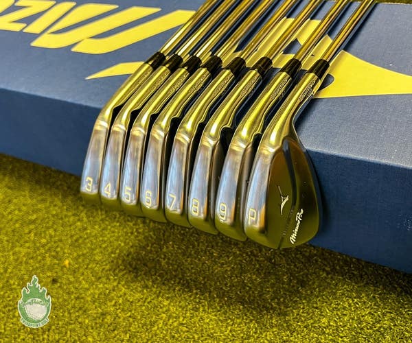 Used RH Mizuno Pro 241 Forged Irons 3-PW KBS 120g Stiff Flex Steel Golf Set