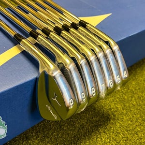 Used LH Mizuno Pro 241 Forged Irons 4-PW KBS 120g Stiff Flex Steel Golf Set