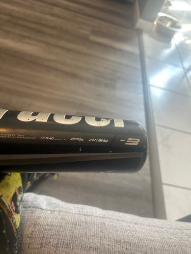 2023 Marucci CAT X Composite BBCOR Certified Bat (-3) 28 oz 31" (Used)