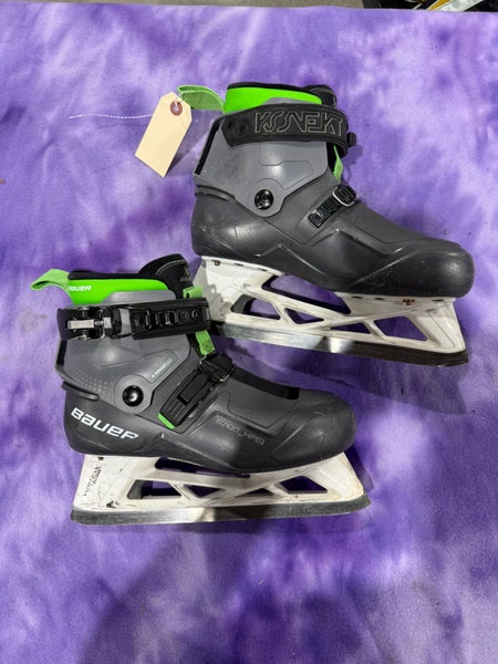 Senior Bauer Konekt Hockey Goalie Skates Regular Width Size 6 (Used)