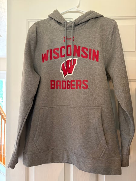 Wisconsin Gray Women's Small Under Armour Sweatshirt (Used)
