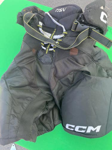 Black Senior Small CCM Tacks AS-V Hockey Pants