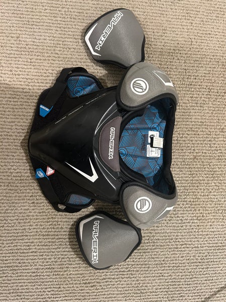Youth Medium Maverik Charger Shoulder Pads (Used)