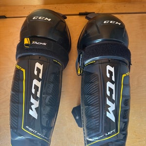 Senior CCM Super Tacks 14" Shin Pads (New)