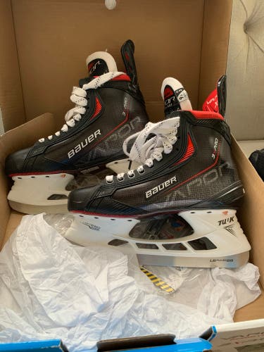 Bauer Vapor 3X Pro Hockey Skates Wide Width 9.5 (Used)