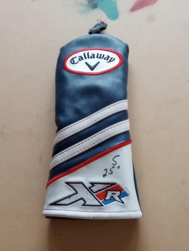 Callaway XR Fairway Wood (Navy/White/Red) Headcover with Interchangeable Numbers
