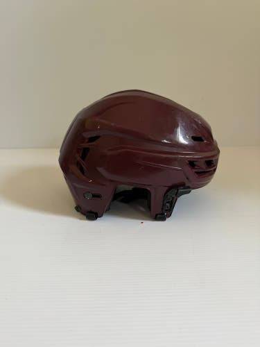 Used Maroon Medium CCM Tacks 710 Pro Stock Helmet