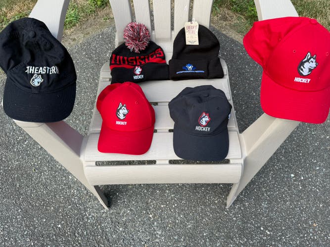 Northeastern Hockey Hats