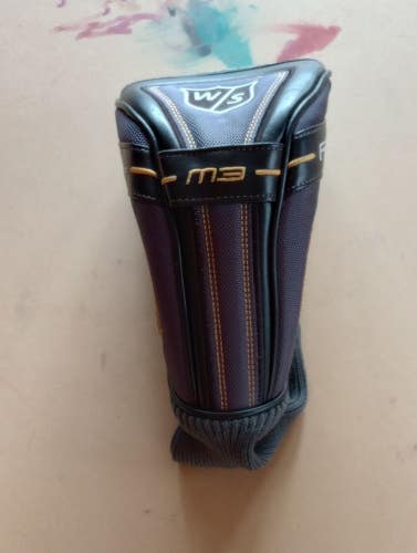 Wilson Staff M3 Driver Headcover (FG Tour) (Black and Grey)