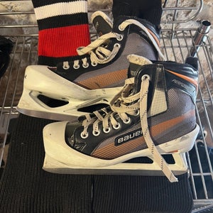 Used Bauer Performance Senior 6 Ice Skates Goalie