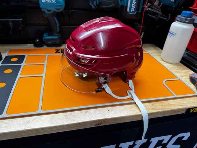 CCM helmet maroon large