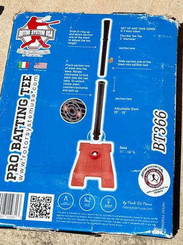 (New)For Sale: Rotor System USA BT366 Pro Batting Tee
