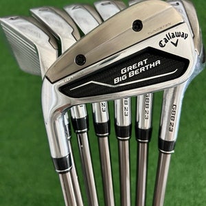 LH Callaway Great Big Bertha GBB 23 Iron Set