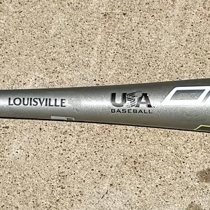 2024 Louisville Slugger Omaha 5 Alloy USABat Certified Bat (-10) 18 oz 28" (Used)