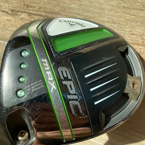 Men's 2021 Callaway Epic Max Left Hand Driver Extra Stiff Flex 10.5 Loft (Used)