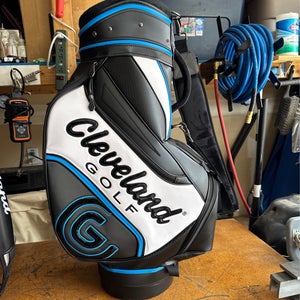 Cleveland Tour Staff Bag (New with Tags) - Black/White/Blue