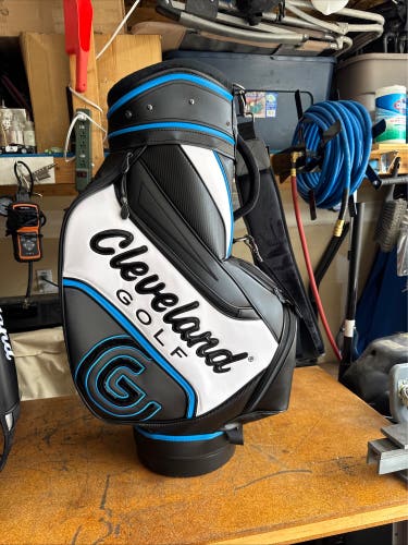 Cleveland Tour Staff Bag (New with Tags) - Black/White/Blue