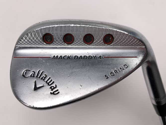 Callaway Mack Daddy 4 Chrome Wedge 56* 10 Dynamic Gold S200 Tour Issue Wedge RH