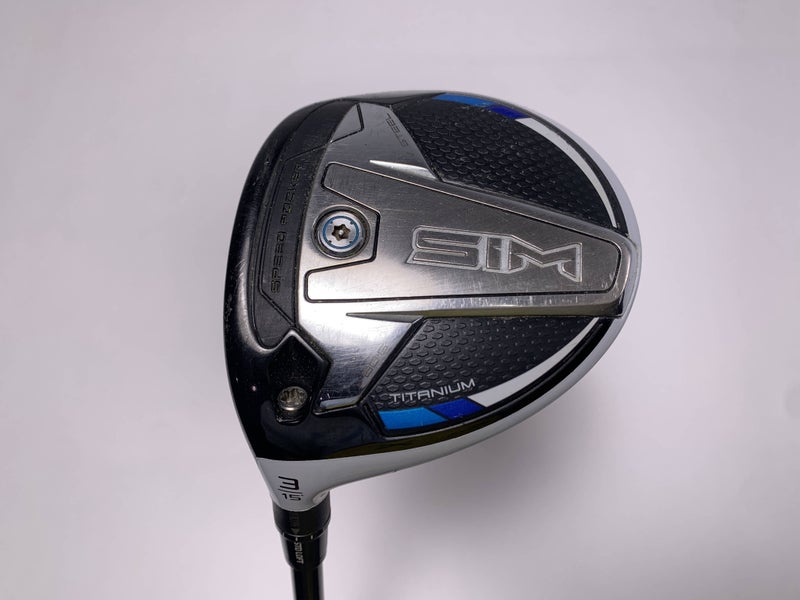 TaylorMade SIM Ti 3 Fairway Wood 15* Kai'li Red 75g Stiff Graphite Mens LH