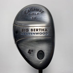 Callaway Big Bertha Heavenwood 4 Hybrid 23* Big Bertha Gems 55 55g Ladies RH