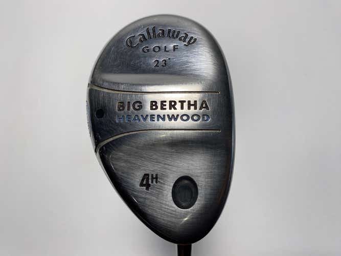 Callaway Big Bertha Heavenwood 4 Hybrid 23* Big Bertha Gems 55 55g Ladies RH