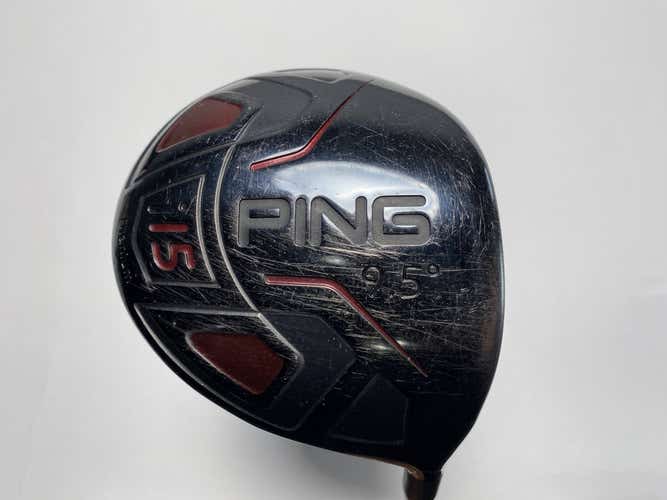 Ping i15 Driver 9.5* TFC700 D Regular Graphite Mens RH