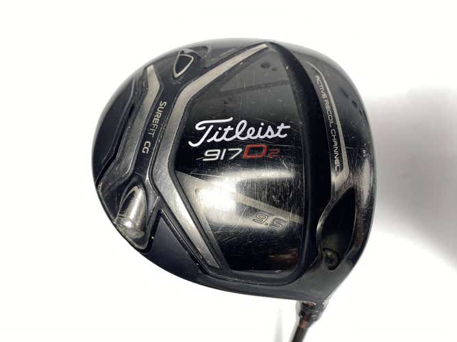 Titleist 917 D2 Driver 9.5* Mitsubishi Rayon Diamana Red M+50x5ct 50g Regular RH