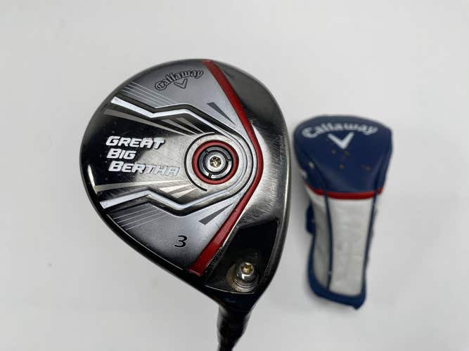 Callaway Great Big Bertha 2015 3 Fairway Wood 15* Kuro Kage 50g Senior RH HC