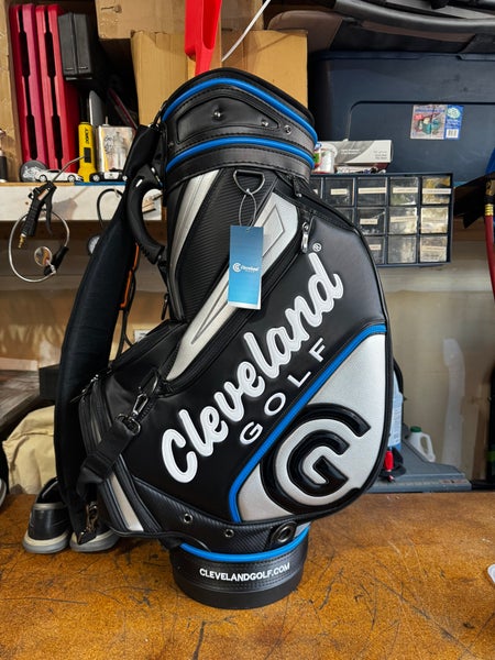 Cleveland Tour Staff Bag (New with Tags) - Black/Silver/Blue