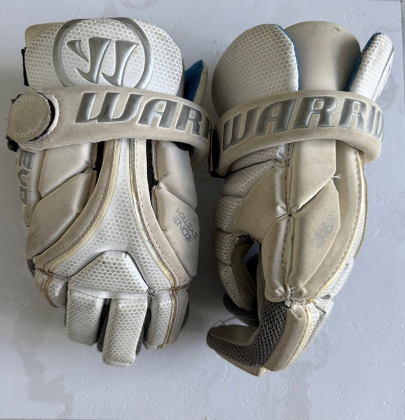 Warrior Evo Lacrosse Gloves Small (Used) YOUTH